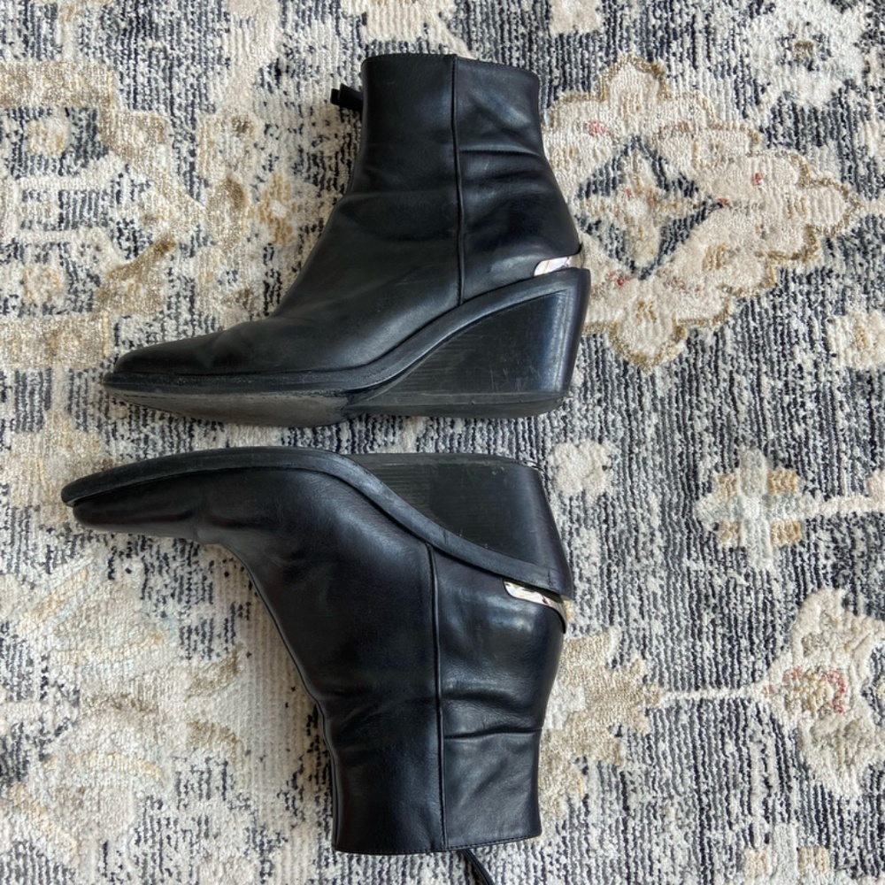 Rag & Bone Wedge Pointed Toe Ankle Boots EU 37 / US 6.5 7